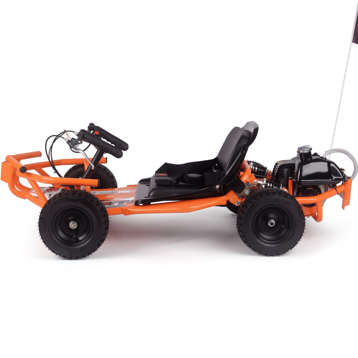 MotoTec Sandman Kids Gas Powered 52cc Go Kart Gas Go Karts MotoTec