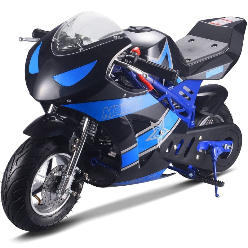 MotoTec Gas Pocket Bike GT 49cc 2-stroke Gas Pocket Bikes MotoTec