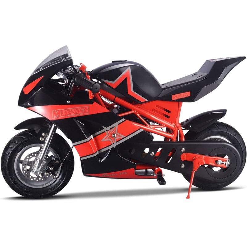 MotoTec Gas Pocket Bike GT 49cc 2-stroke Gas Pocket Bikes MotoTec