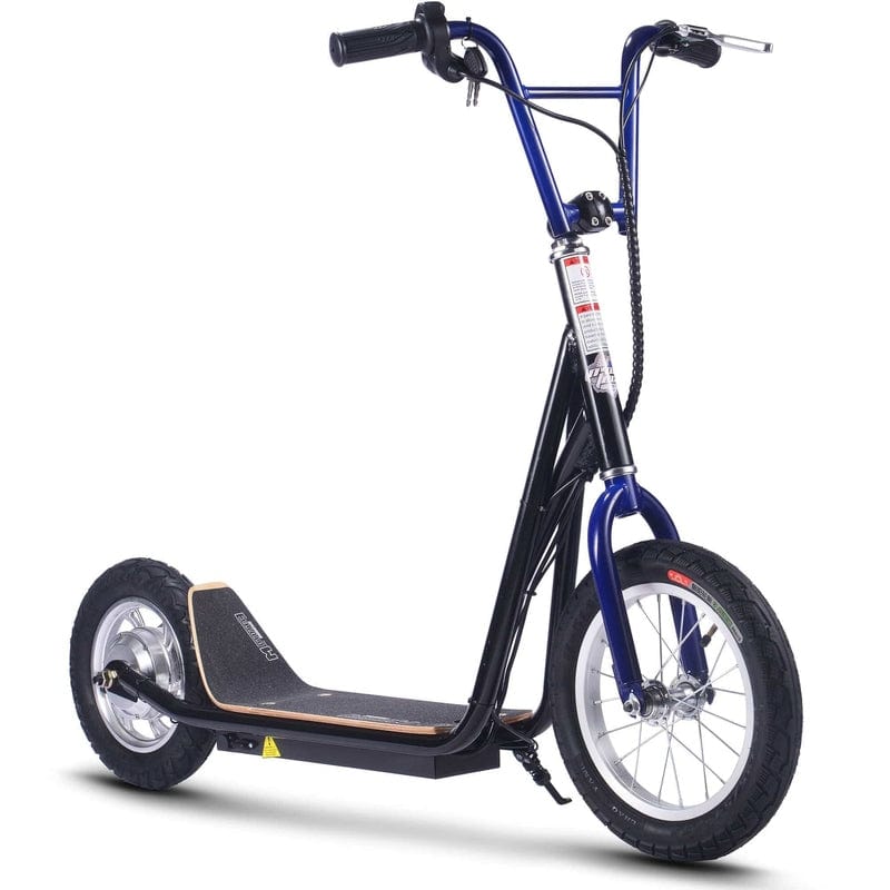 MotoTec Groove 36v 350w Big Wheel Lithium Electric Scooter Electric Scooters MotoTec Black
