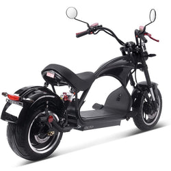 MotoTec Lowboy 60v 20ah 2500w Lithium Electric Scooter Black Electric Scooters MotoTec