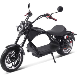 MotoTec Lowboy 60v 20ah 2500w Lithium Electric Scooter Black Electric Scooters MotoTec