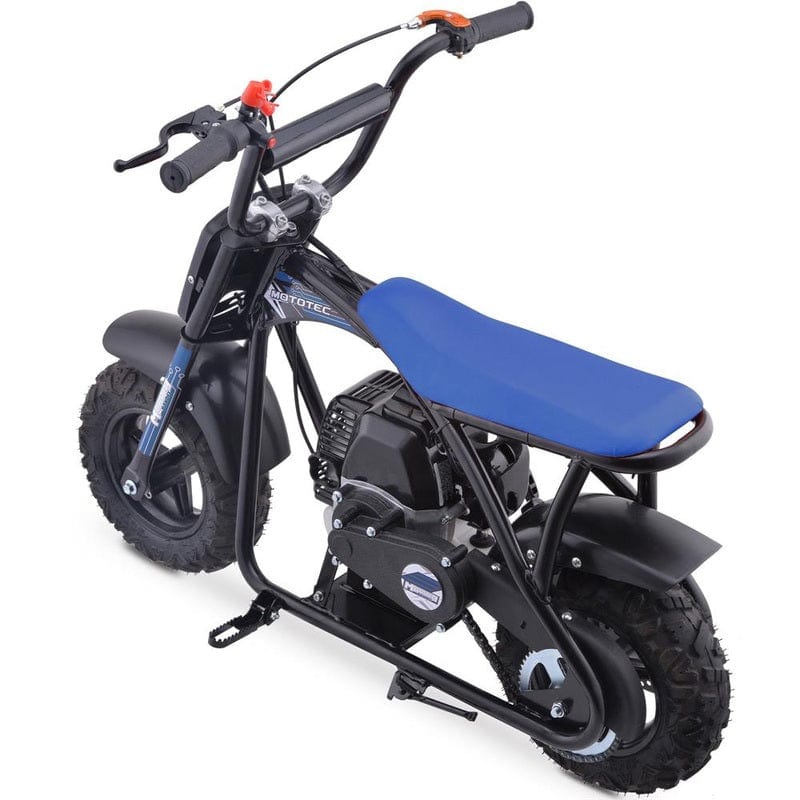MotoTec Bandit 52cc 2-Stroke Kids Gas Mini Bike Gas Mini Bikes MotoTec