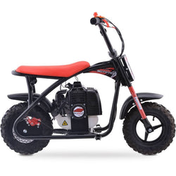 MotoTec Bandit 52cc 2-Stroke Kids Gas Mini Bike Gas Mini Bikes MotoTec