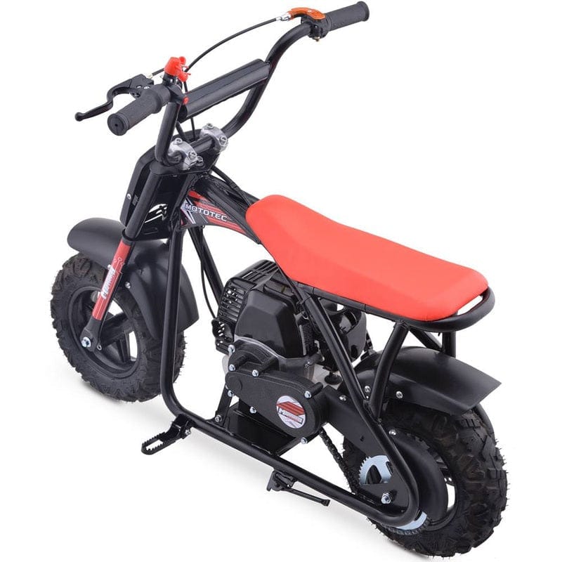 MotoTec Bandit 52cc 2-Stroke Kids Gas Mini Bike Gas Mini Bikes MotoTec
