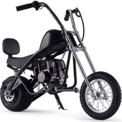 MotoTec 49cc Gas Mini Chopper V2 Black Gas Mini Choppers MotoTec