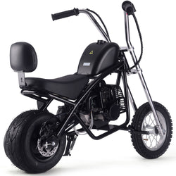 MotoTec 49cc Gas Mini Chopper V2 Black Gas Mini Choppers MotoTec