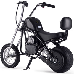 MotoTec 49cc Gas Mini Chopper V2 Black Gas Mini Choppers MotoTec