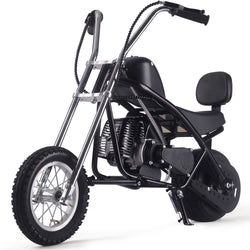 MotoTec 49cc Gas Mini Chopper V2 Black Gas Mini Choppers MotoTec