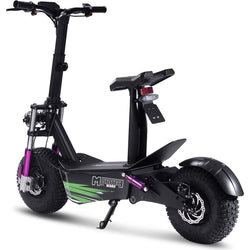 MotoTec Mars 48v 2500w Electric Scooter Black Electric Scooters MotoTec