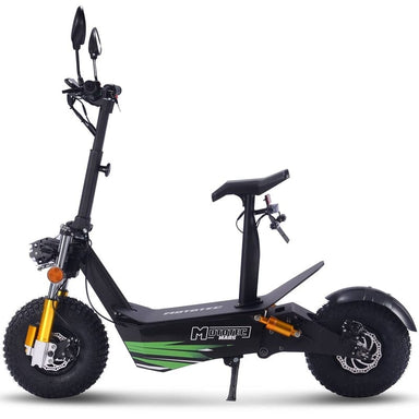 MotoTec Mars 60v 3500w Electric Scooter Black Electric Scooters MotoTec