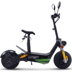 MotoTec Mars 60v 3500w Electric Scooter Black Electric Scooters MotoTec