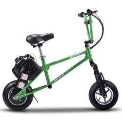 Green 52cc mini bike