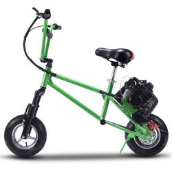 Green 52cc mini bike