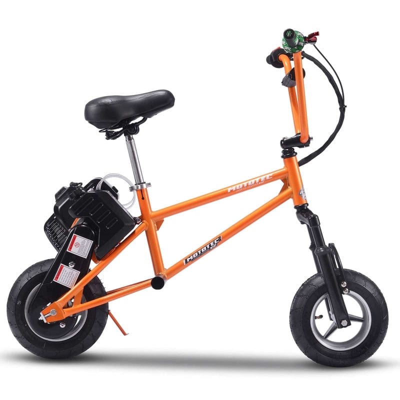 MotoTec 49cc Gas Mini Bike V2 Gas Mini Bikes MotoTec