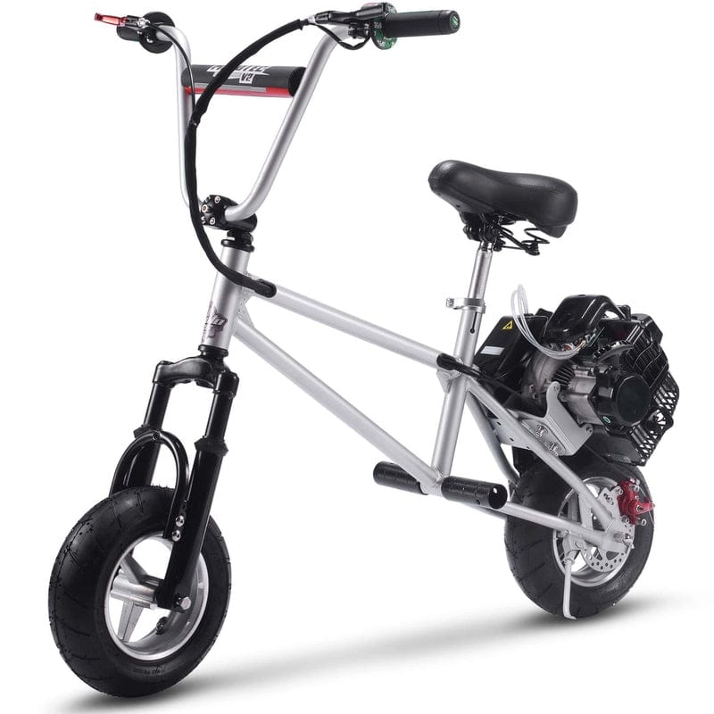 MotoTec 49cc Gas Mini Bike V2 Gas Mini Bikes MotoTec