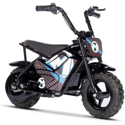 MotoTec 24v 250w Electric Powered Mini Bike Black Electric Mini Bikes MotoTec