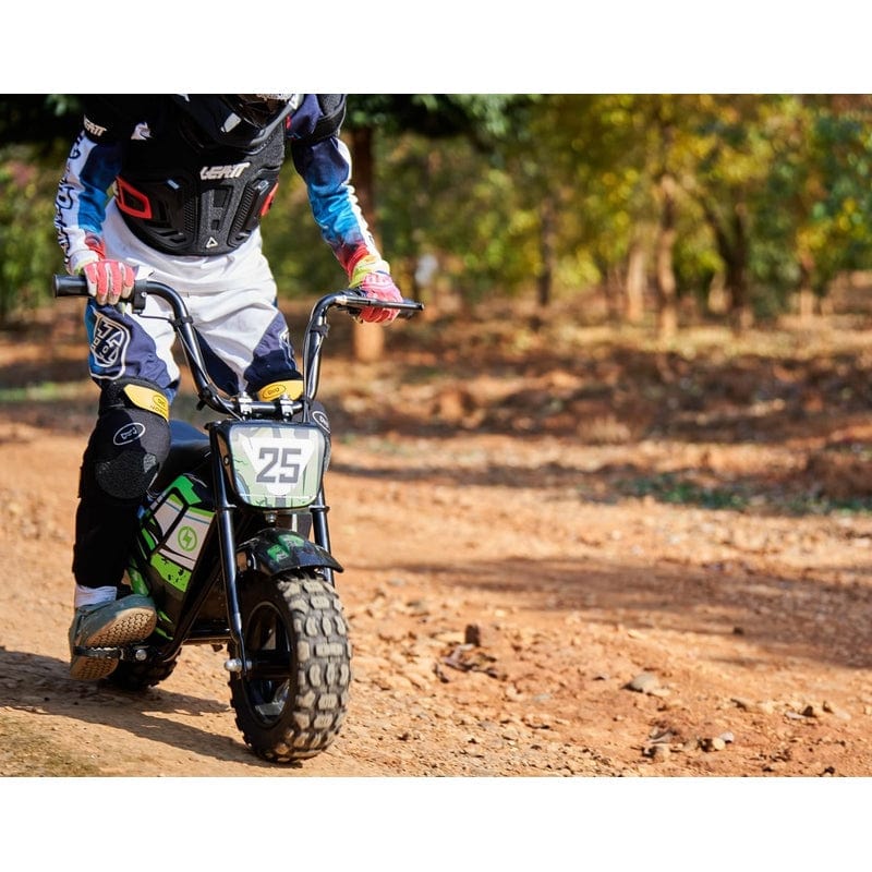 MotoTec 24v 250w Electric Powered Mini Bike Black Electric Mini Bikes MotoTec