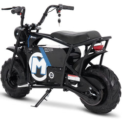 MotoTec 48v 1000w Electric Powered Mini Bike Black Electric Mini Bikes MotoTec