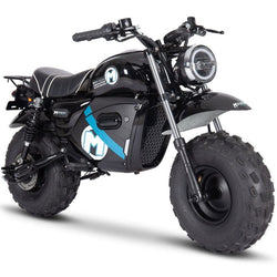 MotoTec 60v 1500w Electric Powered Mini Bike Lithium Black Electric Mini Bikes MotoTec