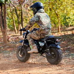 MotoTec 60v 1500w Electric Powered Mini Bike Lithium Black Electric Mini Bikes MotoTec