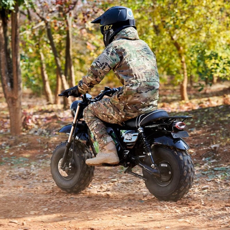 MotoTec 60v 1500w Electric Powered Mini Bike Lithium Black Electric Mini Bikes MotoTec