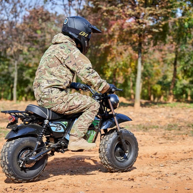 MotoTec 60v 1500w Electric Powered Mini Bike Lithium Black Electric Mini Bikes MotoTec