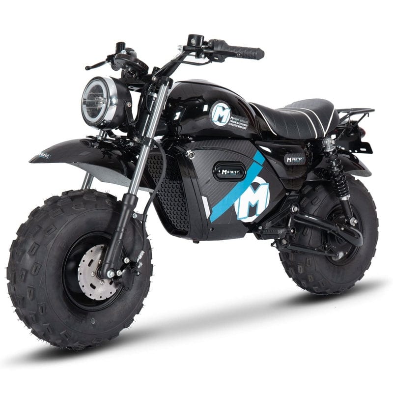 MotoTec 60v 1500w Electric Powered Mini Bike Lithium Black Electric Mini Bikes MotoTec