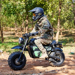 MotoTec 60v 1500w Electric Powered Mini Bike Lithium Black Electric Mini Bikes MotoTec