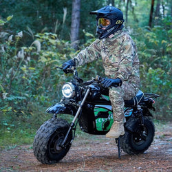 MotoTec 60v 1500w Electric Powered Mini Bike Lithium Black Electric Mini Bikes MotoTec