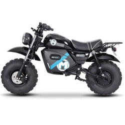 MotoTec 60v 1500w Electric Powered Mini Bike Lithium Black Electric Mini Bikes MotoTec