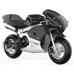 MotoTec Phantom Gas Pocket Bike 49cc 2-Stroke Gas Pocket Bikes MotoTec Black