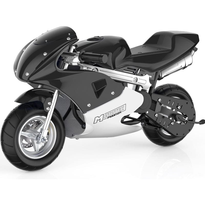 MotoTec Phantom Gas Pocket Bike 49cc 2-Stroke Gas Pocket Bikes MotoTec