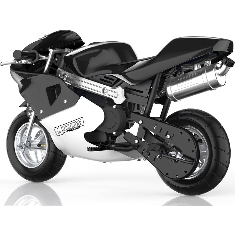 MotoTec Phantom Gas Pocket Bike 49cc 2-Stroke Gas Pocket Bikes MotoTec