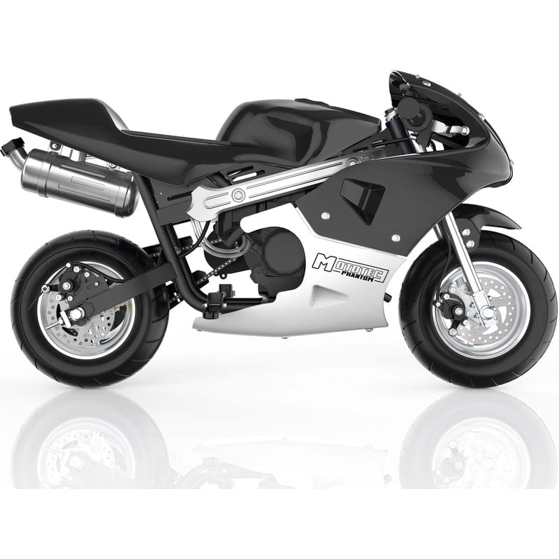 MotoTec Phantom Gas Pocket Bike 49cc 2-Stroke Gas Pocket Bikes MotoTec