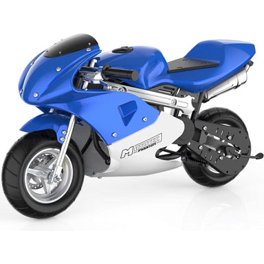 MotoTec Phantom Gas Pocket Bike 49cc 2-Stroke Gas Pocket Bikes MotoTec