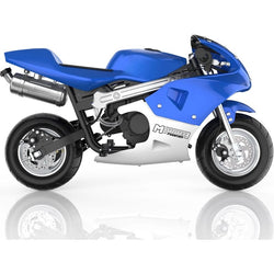 MotoTec Phantom Gas Pocket Bike 49cc 2-Stroke Gas Pocket Bikes MotoTec