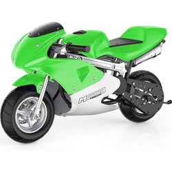 MotoTec Phantom Gas Pocket Bike 49cc 2-Stroke Gas Pocket Bikes MotoTec