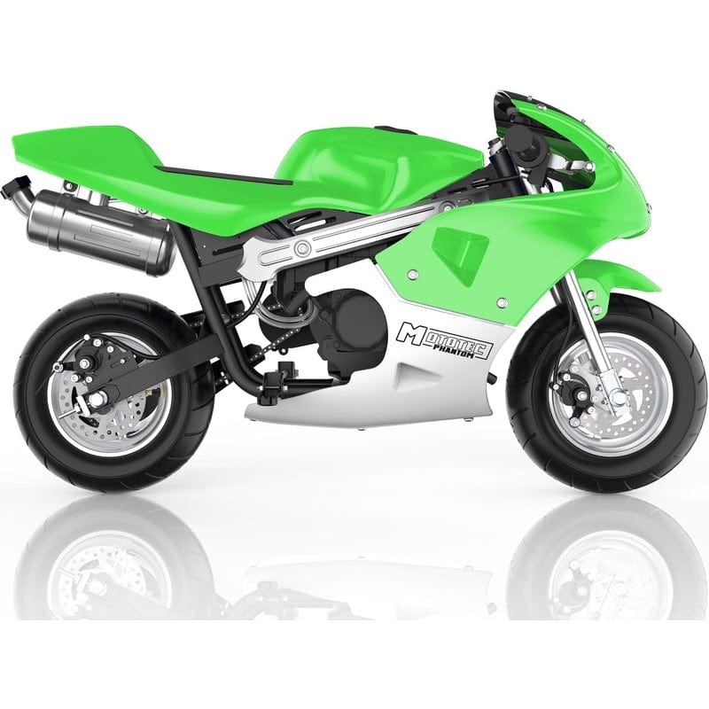 MotoTec Phantom Gas Pocket Bike 49cc 2-Stroke Gas Pocket Bikes MotoTec