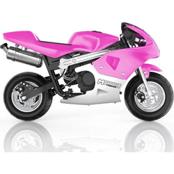 MotoTec Phantom Gas Pocket Bike 49cc 2-Stroke Gas Pocket Bikes MotoTec