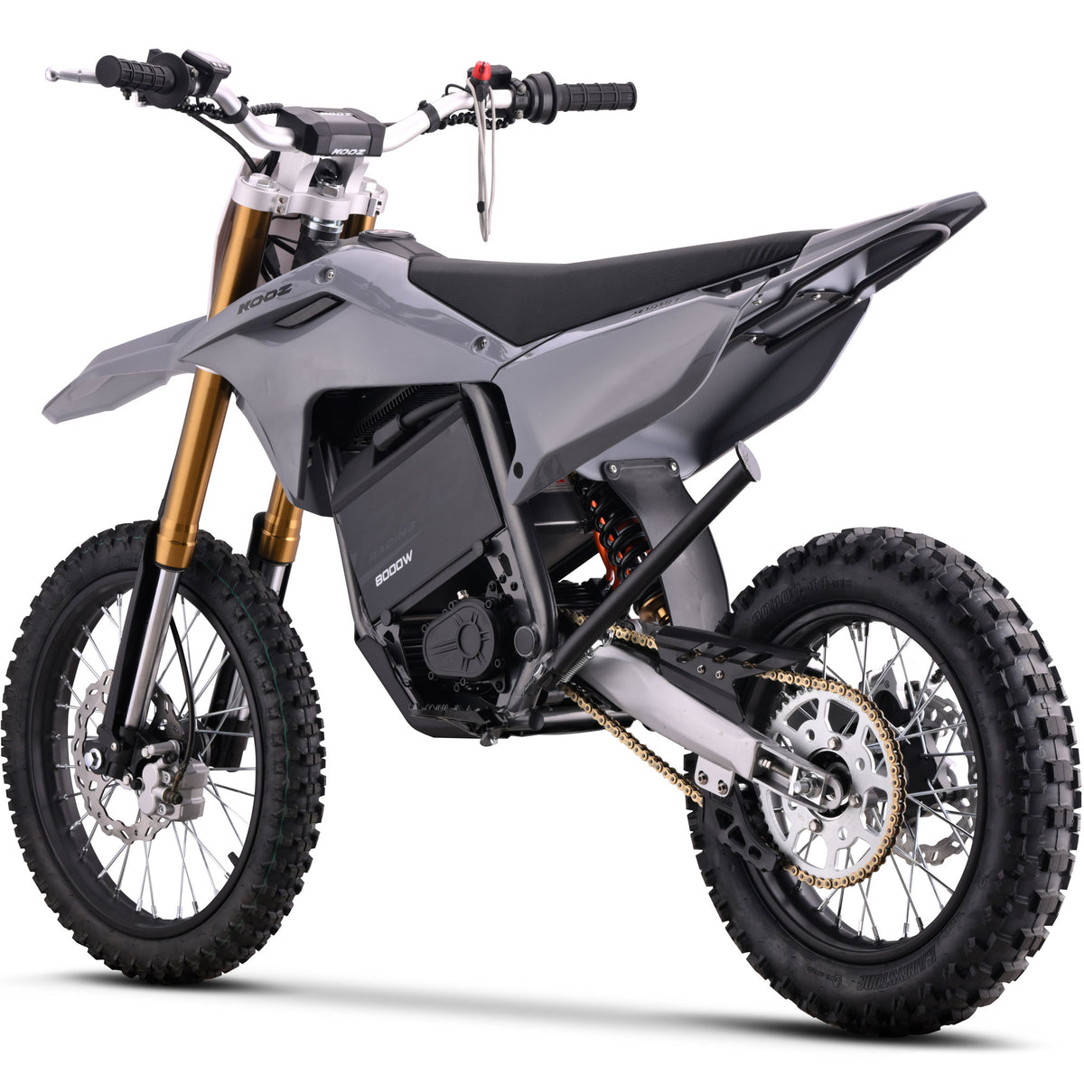 MotoTec 72v 8000w Pro Electric Dirt Bike 17/14 Lithium