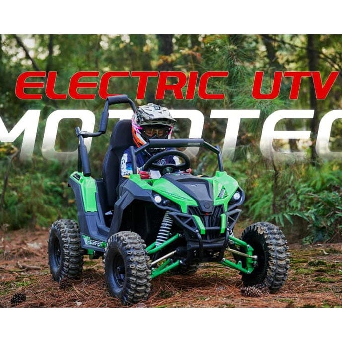 MotoTec Raider Kids UTV 48v 1200w Full Suspension Electric UTVs MotoTec
