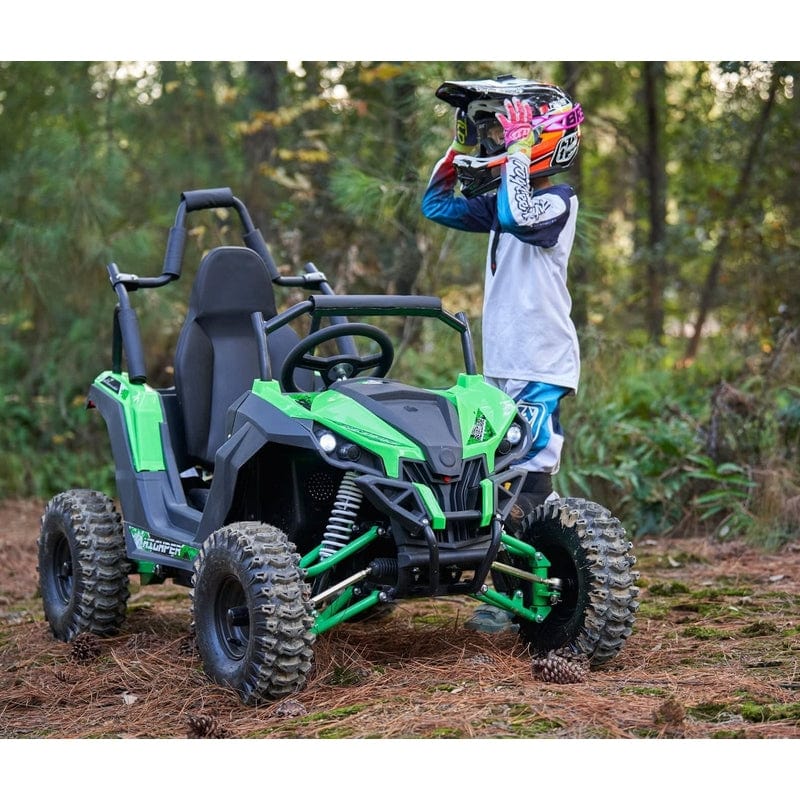 MotoTec Raider Kids UTV 48v 1200w Full Suspension Electric UTVs MotoTec