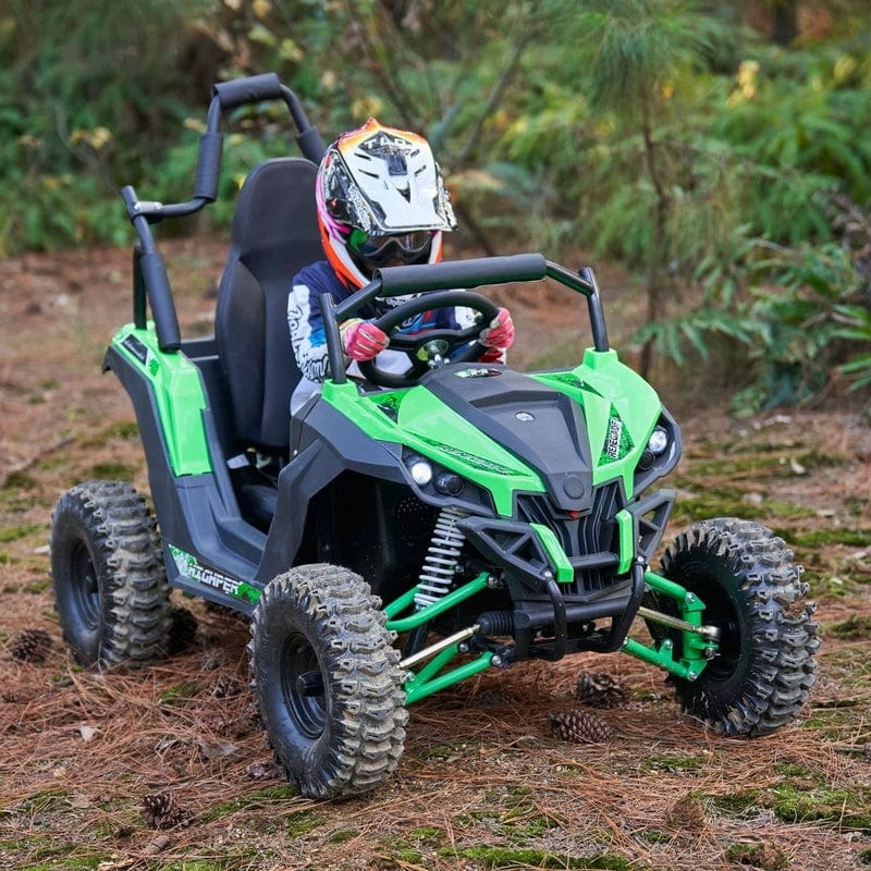 MotoTec Raider Kids UTV 48v 1200w Full Suspension Electric UTVs MotoTec