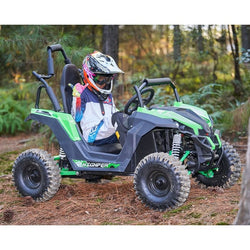 MotoTec Raider Kids UTV 48v 1200w Full Suspension Electric UTVs MotoTec
