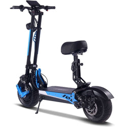 MotoTec Switchblade 60v 4000w Lithium Electric Scooter Blue Electric Scooters MotoTec