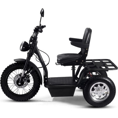 MotoTec Electric Trike 60v 1800w Black Electric Trikes / Mobility MotoTec
