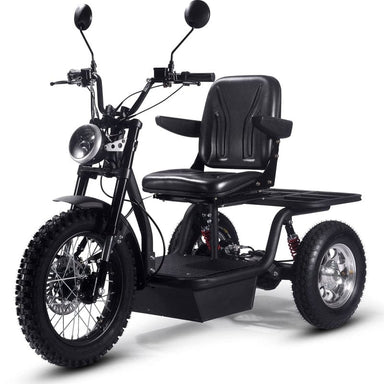 MotoTec Electric Trike 60v 1800w Black Electric Trikes / Mobility MotoTec