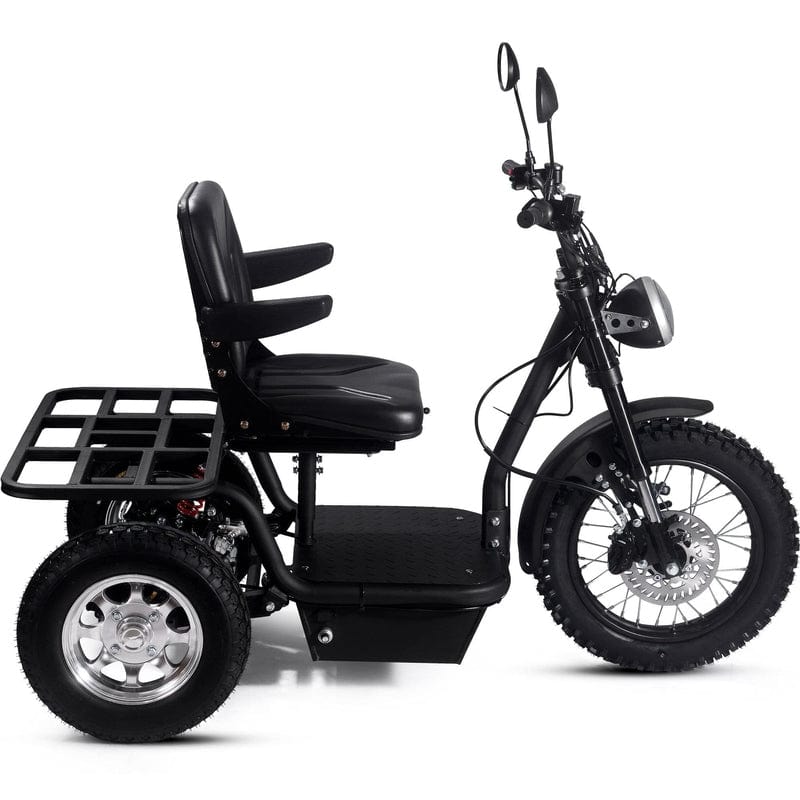 MotoTec Electric Trike 60v 1800w Black Electric Trikes / Mobility MotoTec