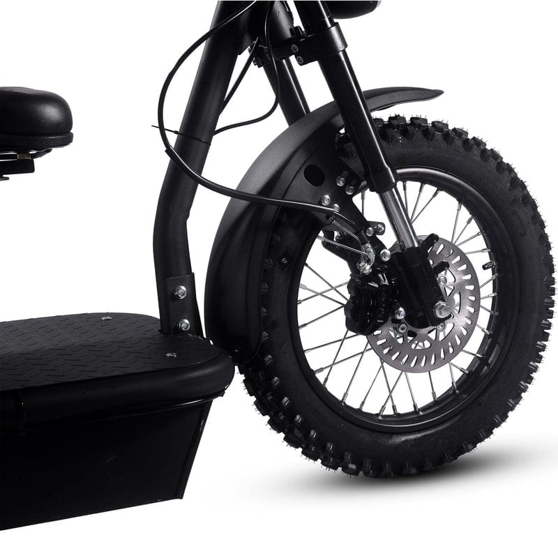 MotoTec Electric Trike 60v 1800w Black Electric Trikes / Mobility MotoTec